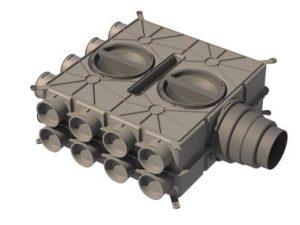 Ubbink Elosztó doboz 24 csatl. Pont